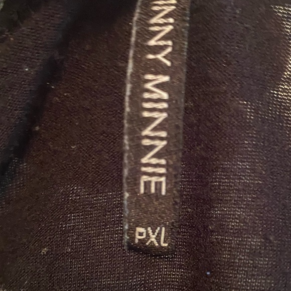 Skinny Minnie petite extra large, zebra studded shirt,ruched side - Picture 5 of 9